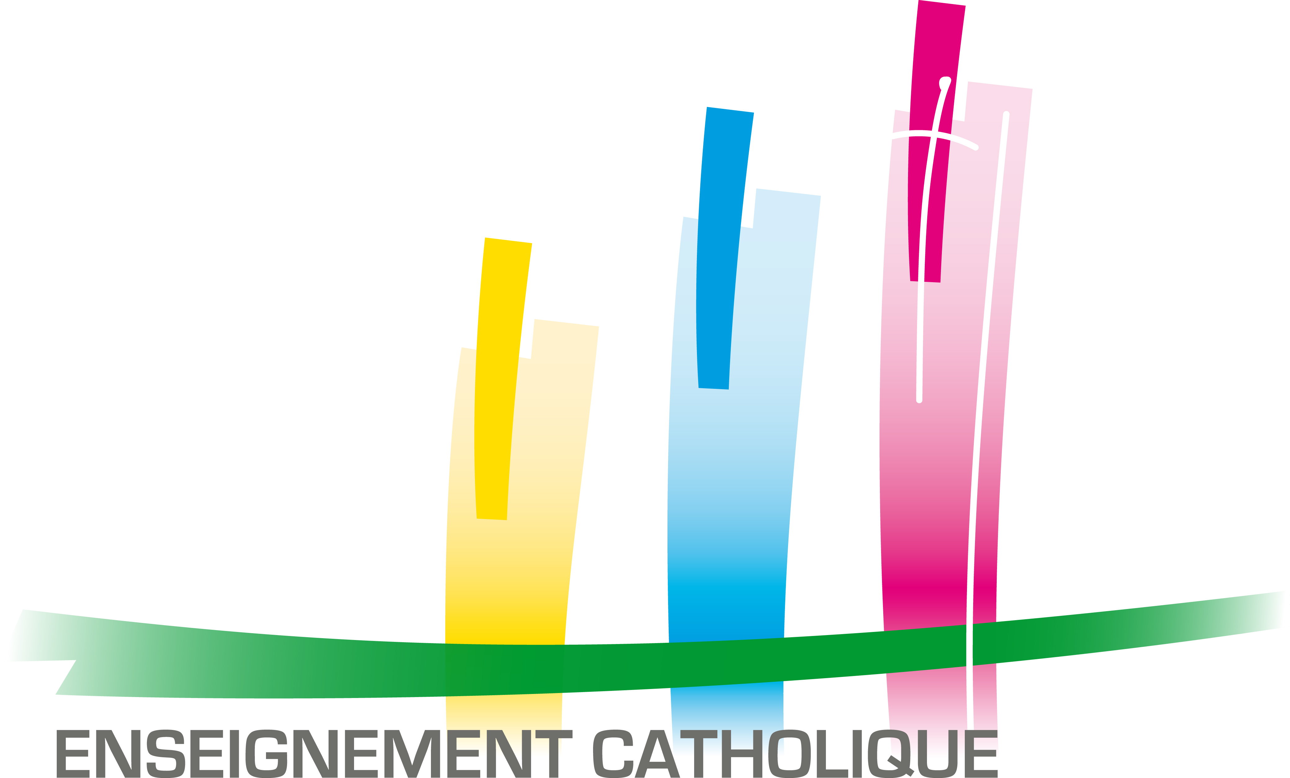 Résultat de recherche d'images pour "logo enseignement catholique"