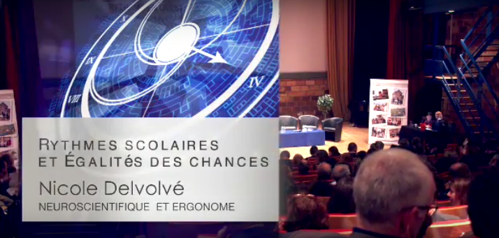 Rythmes scolaires et Égalités des chances - Nicole Delvolvé