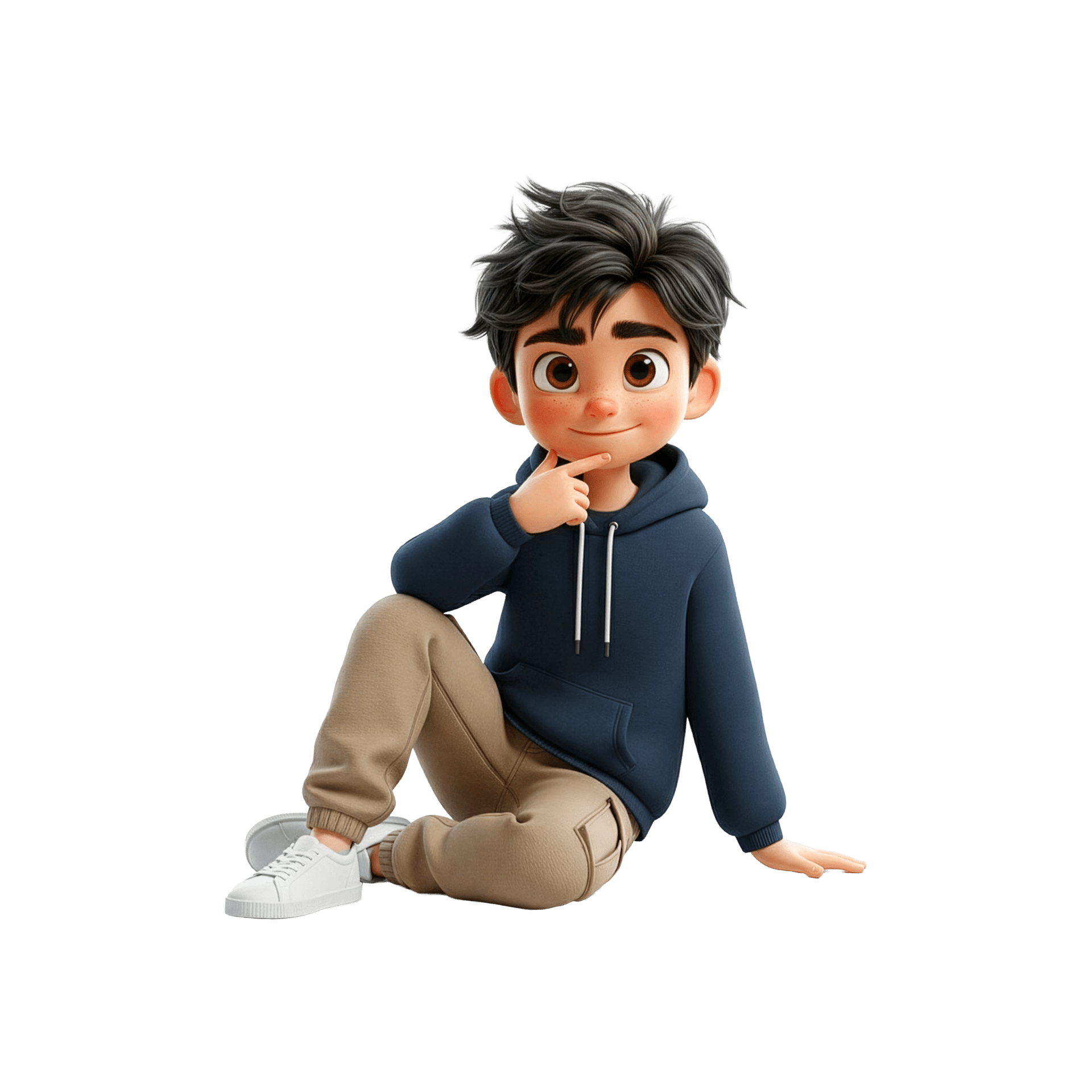 mascotte_masculine_assis_relax